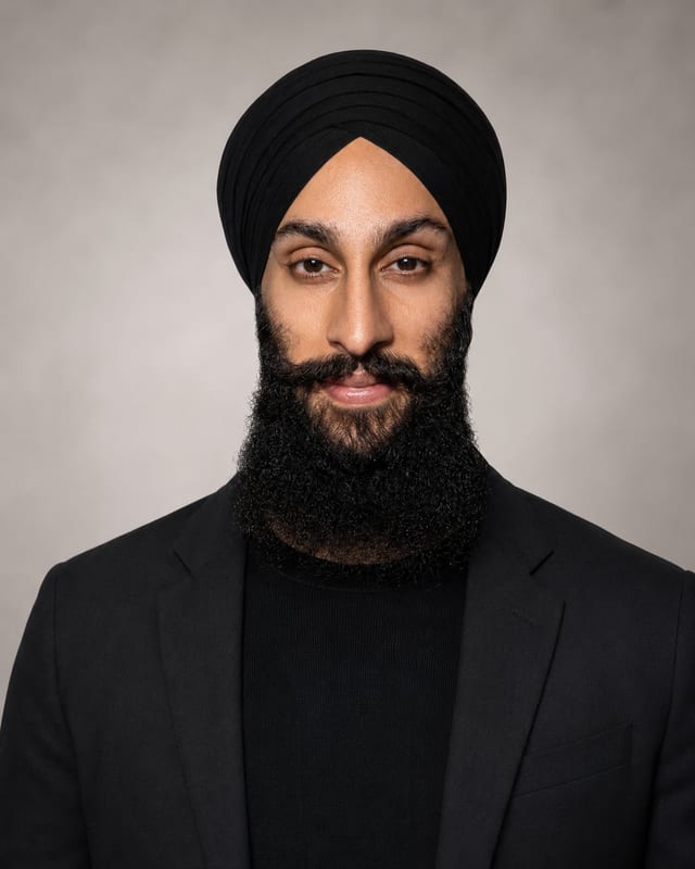 Portrait of Hartej Singh Sawhney